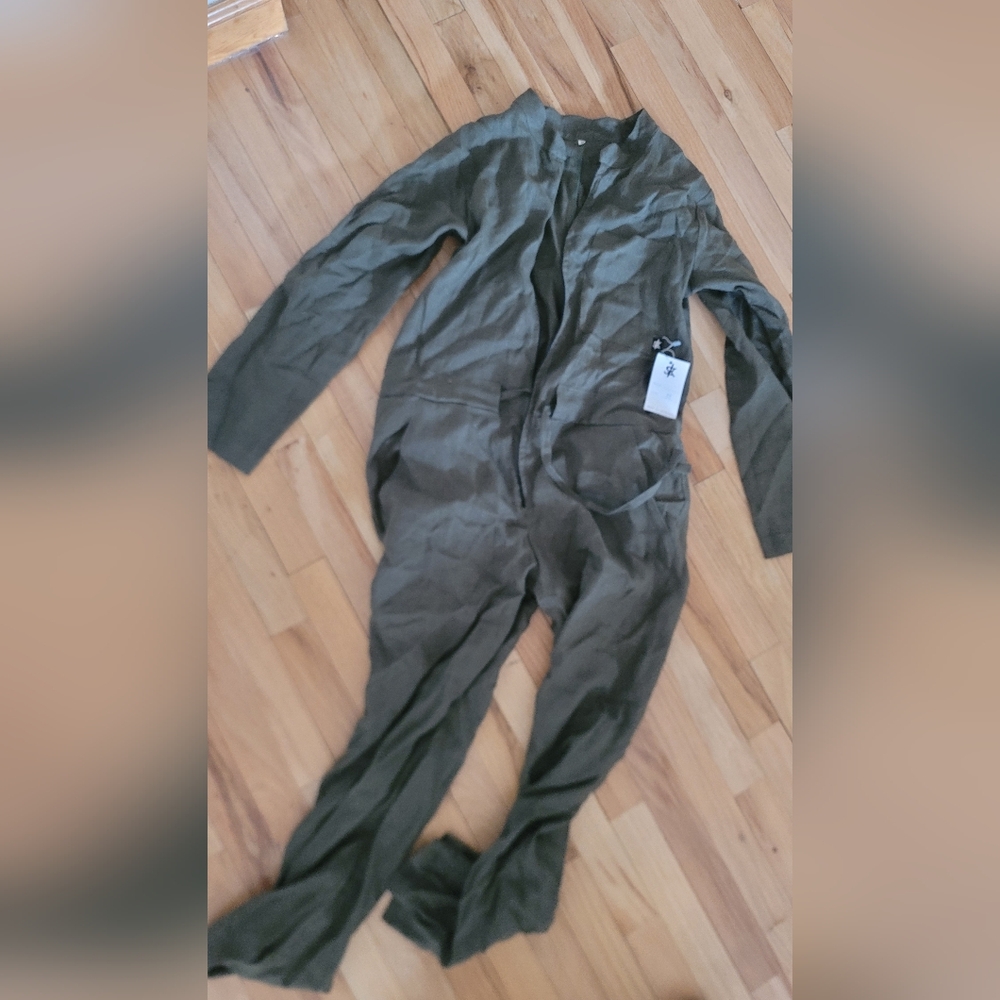 Olive Green Jumpsuit